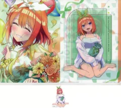 【中古】グッズセット 中野四葉 Aクリアファイル＆ステッカーセット 「一番くじ 五等分の花嫁* ～あなたと過ごす、特別な日～」 M賞