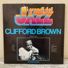 jazz レコード　ＣＬＩＦＦＯＲＤ　ＢＲＯＷＮ　伊盤　ＦＡＢＢＲＩ　ＥＤＩＴＯＲＩ