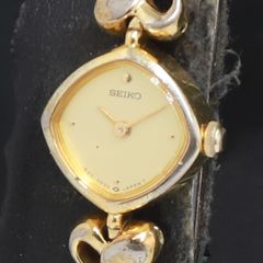 SEIKO ハートブレスレットウォッチ ゴールド - メルカリ