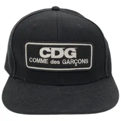 コムデギャルソンCDGキャップ CDG コムデギャルソン キャップ 黒 - メルカリ
