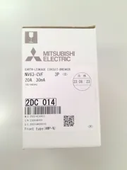 正規代理店購入 三菱電機 Mitsubishi Electric　低圧遮断器 NV63-CVF 3P 20A 30MA