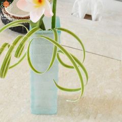 ガラス VASE （四角柱M） 花瓶 フラワーベース 花器 おしゃれ 北欧 アジアン バリ 雑貨 アジアン雑貨 インテリア モダン リゾート ホテル バリ風 南国 アジアンテイスト 置物 高級