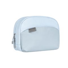 【人気商品】pack all 化粧ポーチ トイレタリーバッグ コスメポーチ トラベルポーチ 小物入れ 化粧品 洗面用具 おしゃれ 大容量 軽量 撥水加工 自立 持ち運び メイクブラシ収納可能 ギフト 出張 旅行用 男女兼用（ソーダブルー）