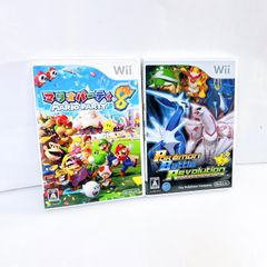 2本セット マリオパーティ8 ポケモンバトルレボリューション wii