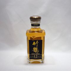 竹鶴 12年 ピュアモルト 角瓶 ベビーボトル 180ml 40% 箱無