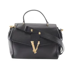 VERSACE ヴェルサーチ Vロゴ ハンドバッグのサムネイル