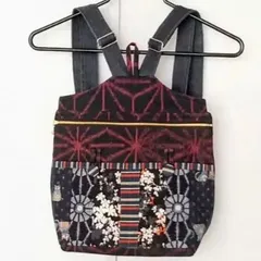 Produced by MIROオリジナル正絹帯リュック★限定品★ 持つ着物文化 Produced by MIROオリジナル正絹帯リュック☆限定品☆ 持つ着物文化