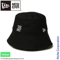 【新品】 ニューエラ  バケット01 セーラーブリム The Met ミニロゴ ブラック 14457321 アウトドア ウェア 帽子 ユニセックス
