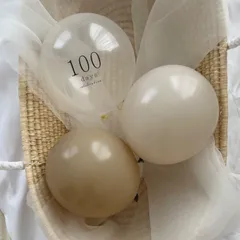 ＼予備付き／ 100日祝い バルーン3点セット 風船 飾り お食い初め