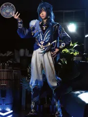 【 新品 未使用】 原神　ガイア　コスプレ衣装※ウィッグ　靴追加可 コスチューム ハロウィン仮装 イベント衣装 コスプレセット 高品質コスプレ 再現度高め