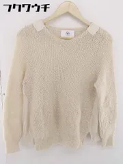 ◇ LOST DESSAU & CO ロストデッサウアンドコー nano universe 長袖 ニット セーター サイズF アイボリー系 レディース 【中古】 【1105180005353】