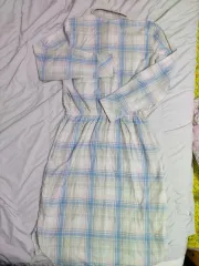 Ralph Lauren(ラルフローレン) パステルチェック シャツワンピース 4 サイズ 55 66