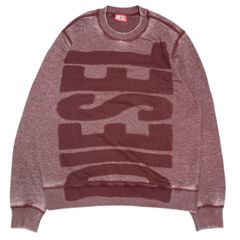 DIESEL　Logo Pullover Sweat