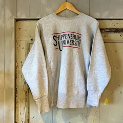 90’s USA 製　染み込みプリント　カレッジプリント Champion REVERSE WEAVE チャンピオンリバースウィーブ　スウェット　トレーナー　古着　Mサイズ