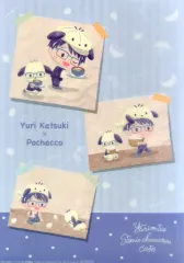 【中古】ポスター(アニメ) A3クリアポスター 勝生勇利＆ポチャッコ 「ユーリ!!! on ICE×サンリオキャラクターズカフェ」 事前予約特典