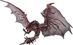 【中古】S.H.モンスターアーツ モンスターハンターワールド:アイスボーン リオレウス 約400mm ABS&PVC 塗装済み可動フィギュア
