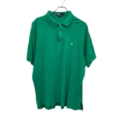 Polo Ralph Lauren 半袖 ポロシャツ XL グリーン ポロラルフローレン ビッグサイズ 古着卸 アメリカ仕入 a707-5133