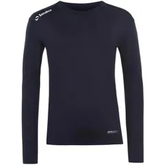 ソンディコ(Sondico) ベースコア 長袖 インナーシャツ XLサイズ ブラック(03) 20-427106