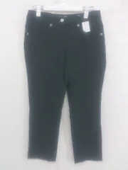 ◇ ◎ MIZUNO ミズノ ゴルフウェア ストレッチ パンツ サイズ28 ブラック レディース P  【中古】 【1212020000642】