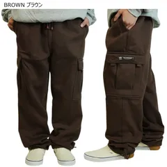 ビクトリアス スウェットカーゴパンツ VICTORIOUS サイズあり 2ウェイ スエット 裏起毛 ブラウン ヒップホップ ストリート イージーパンツ ディッキーズ FBカウンティー ビッグサイズ ビッグシルエット