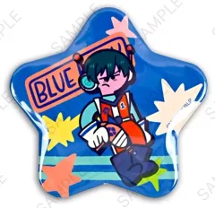 【中古】バッジ・ビンズ 糸師凛 水沢石鹸コラボ 星型缶バッジ 「ブルーロック」