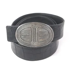 エルメス トゥアレグ カーブレザー エルメス トゥアレグ ネックレス レザー×925 77.1g シルバー