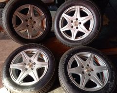 スパイクタイヤアルミ付 215/60R16  6.5J×16 5H114.3 ４本セット