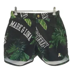MARK&amp;LONA - coco 中古 マークアンドロナ MARK&amp;LONA メンズ ハーフパンツ XL アイボリー×緑系×ピンク 総柄 ボタニカル柄 MARK&LONA - coco 中古 マークアンドロナ MARK&LONA メンズ