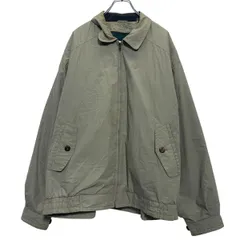 LONDONFOG ナイロン 中綿 ジャケット ロンドンフォグ L サイズ グリーン系 フルジップ ポケット付き 古着卸 アメリカ仕入 a610-6386のサムネイル