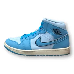 NIKE Women's Air Jordan 1 Mid SE University Blue エアジョーダン1 ミッド SE ユニバーシティブルー DV1302-400 ナイキ 27cm 86868A1