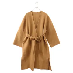 Acne Studios (アクネ ストゥディオズ) ノーカラー ロング コート ブラウン FN‐WN‐OUTW000019のサムネイル