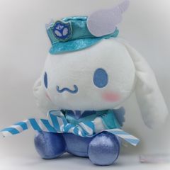 [NI] ぬいぐるみ　シナモン　シナモロール　推しふわエアポートBIG　サンリオ　キャラクターズ　SANRIO　CHARACTERS　水色　アミューズメント専用景品　プライズ　タグ付き