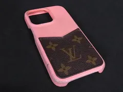 美品】 ルイヴィトン iPhone13 Pro バンパー モノグラム ピンク