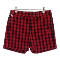 サイズ：1 PEARLY GATES パーリーゲイツ  ストレッチ ショートパンツ チェック柄 レッド系 [240101235571]# ゴルフウェア レディース ストスト