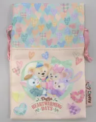 【中古】雑貨 集合 巾着 「ダッフィーのハートウォーミング・デイズ」 東京ディズニーシー限定