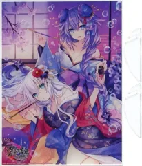 【中古】アクリルスタンド・アクリルパネル [単品] パープルハート＆ブラックハート オリジナルアクリルパネル 「Switchソフト 閃乱忍忍忍者大戦ネプテューヌ -少女達の響艶- ファミ通DXパック」 同梱特典