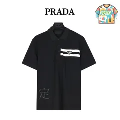 【今日WTO】Prada プラダ チェストトライアングルダブルバーポロシャツ-PO44