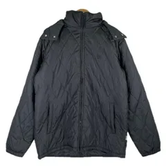 RUSS・K フードファー付きダウンジャケット　裾リブ　y2k お兄系　黒　M RUSS・K フードファー付きダウンジャケット 裾リブ y2k お兄系 M