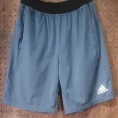 adidas アディダス　AEROREADY　ショート／ハーフパンツ　ワンポイントロゴプリント　サイズ（Ｊ　Ｍ）