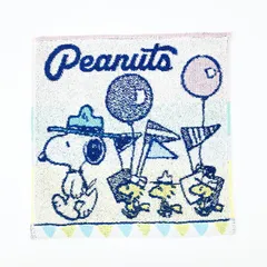 スヌーピー ミニタオル ビーグルスカウト クリーム SNOOPY 西川