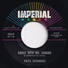 Fats Domino Dance With Mr. Domino / Nothing New (Same Old Thing) Imperial US 5863 211800 R&B R&R レコード 7インチ 45