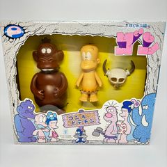 はじめ人間ギャートルズ ソフビフィギュア ゴンとドテチン Yahoo!オークション - 美品 ARTSTORM はじめ人間 ギャートルズ