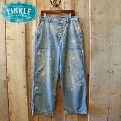 Polo Ralph Lauren(ラルフローレン):ペンキ デニム バギー パンツ