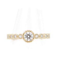 ポンテヴェキオ ミルアモーレ ダイヤモンド リング 指輪 0.258ct 0.15ct 8号 K18PG(18金 ピンクゴールド) 質屋出品