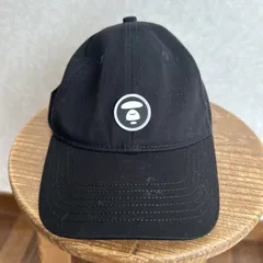 AAPE BY A BATHING APE エーエイプ バイ アベイシングエイプ キャップ 帽子 黒のサムネイル