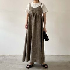 サマーツイードキャミワンピース
