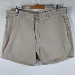 古着 90's/90年代 ポロバイラルフローレン Polo by Ralph Lauren ショートパンツ チノパン ポロチノ 大きいサイズ w40  ベージュ メンズ