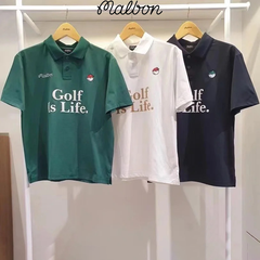 Malbon 新作 ゴルフ ウェア メンズ ビジネス ゴルフウェア GOLF ファッション 半袖Tシャツ