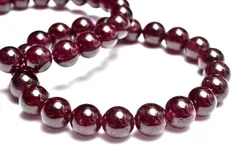 ブラジル産ワインレッド ガーネット　9mm　ブレスレット 1個売り パワーストーン 天然石 _BG5832-9