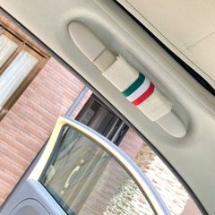 No.509  イタリア車　グリップアシストカバー2点セット　ハンドメイド